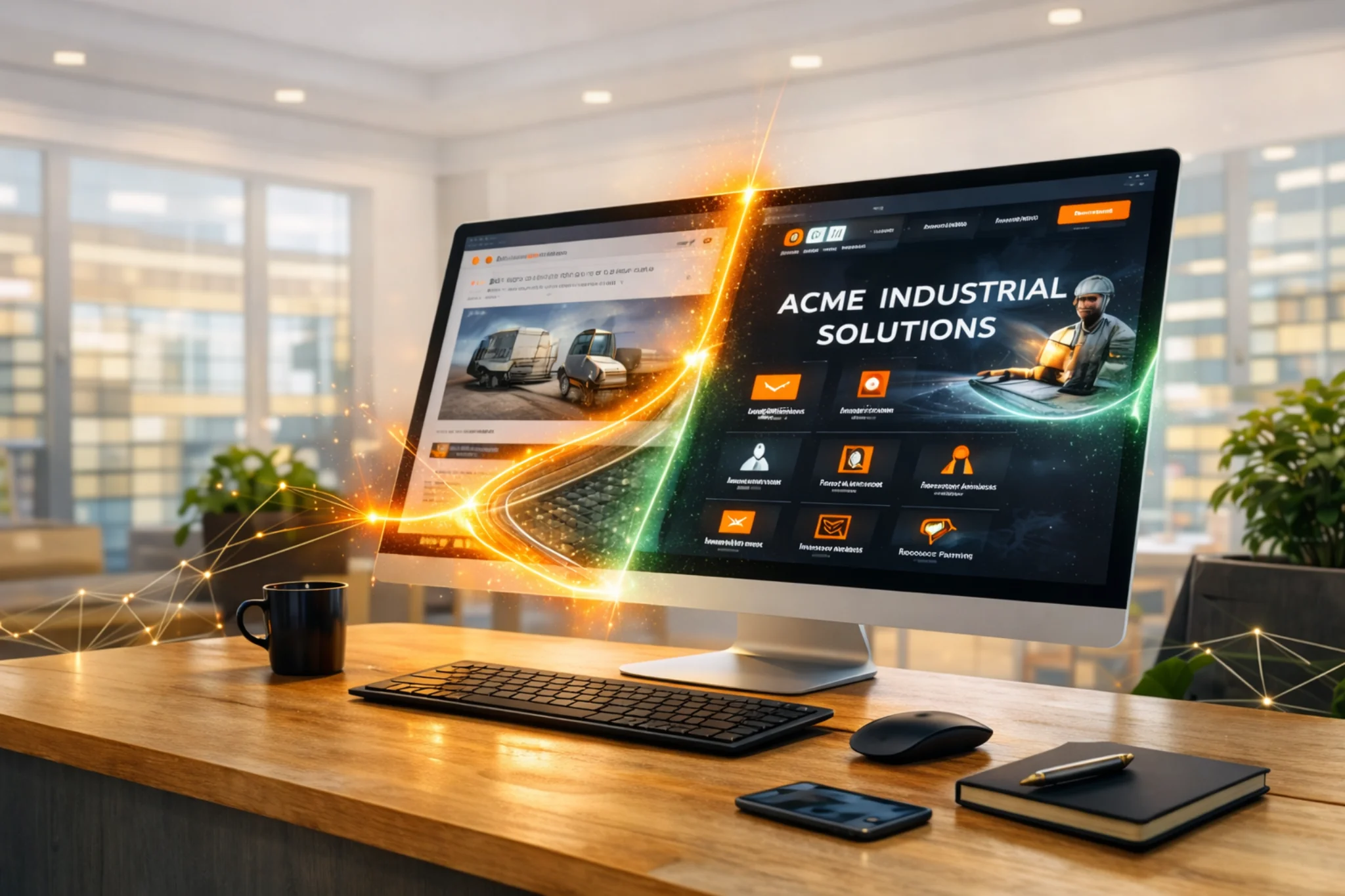 XactData website transformation